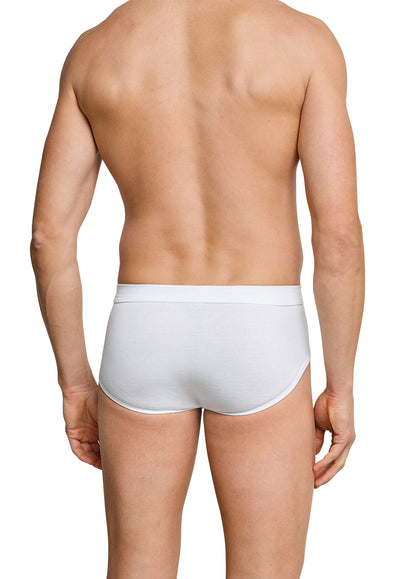 Schiesser - Cotton Essentials Fine Rib - Sports Briefs - 2 Pack