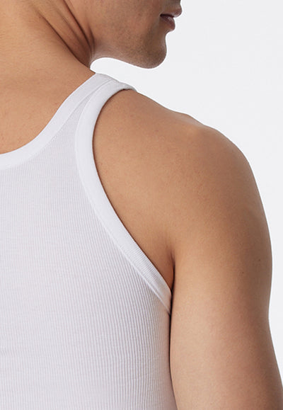 Schiesser - Cotton Essentials Double Rib  - Shirt 0/0 - 2 Pack