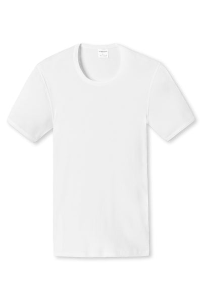 Schiesser - Cotton Essentials Double Rib - Shirt 1/2 - Sale