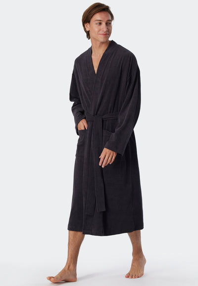 Schiesser - Feather Terry - Bathrobe Light Terry Cloth