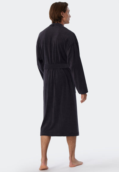 Schiesser - Feather Terry - Bathrobe Light Terry Cloth