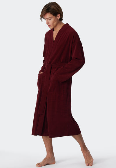 Schiesser - Feather Terry - Bathrobe Light Terry Cloth