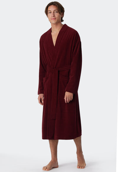 Schiesser - Feather Terry - Bathrobe Light Terry Cloth