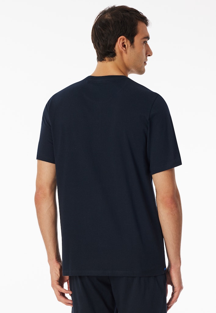 Schiesser - Mix&Relax - T-Shirt with button placket
