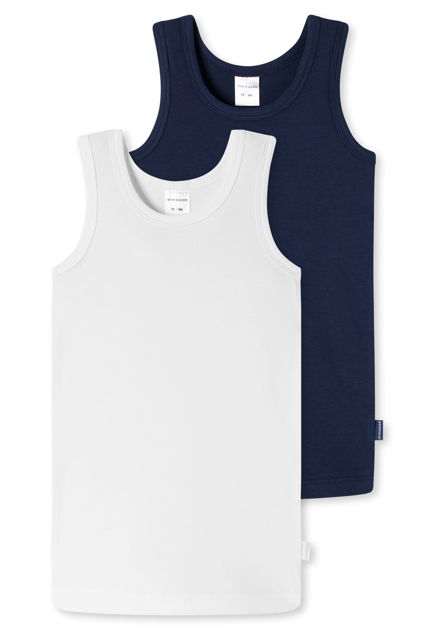 Schiesser Kids - Undershirt 95/5 - 2 Pack