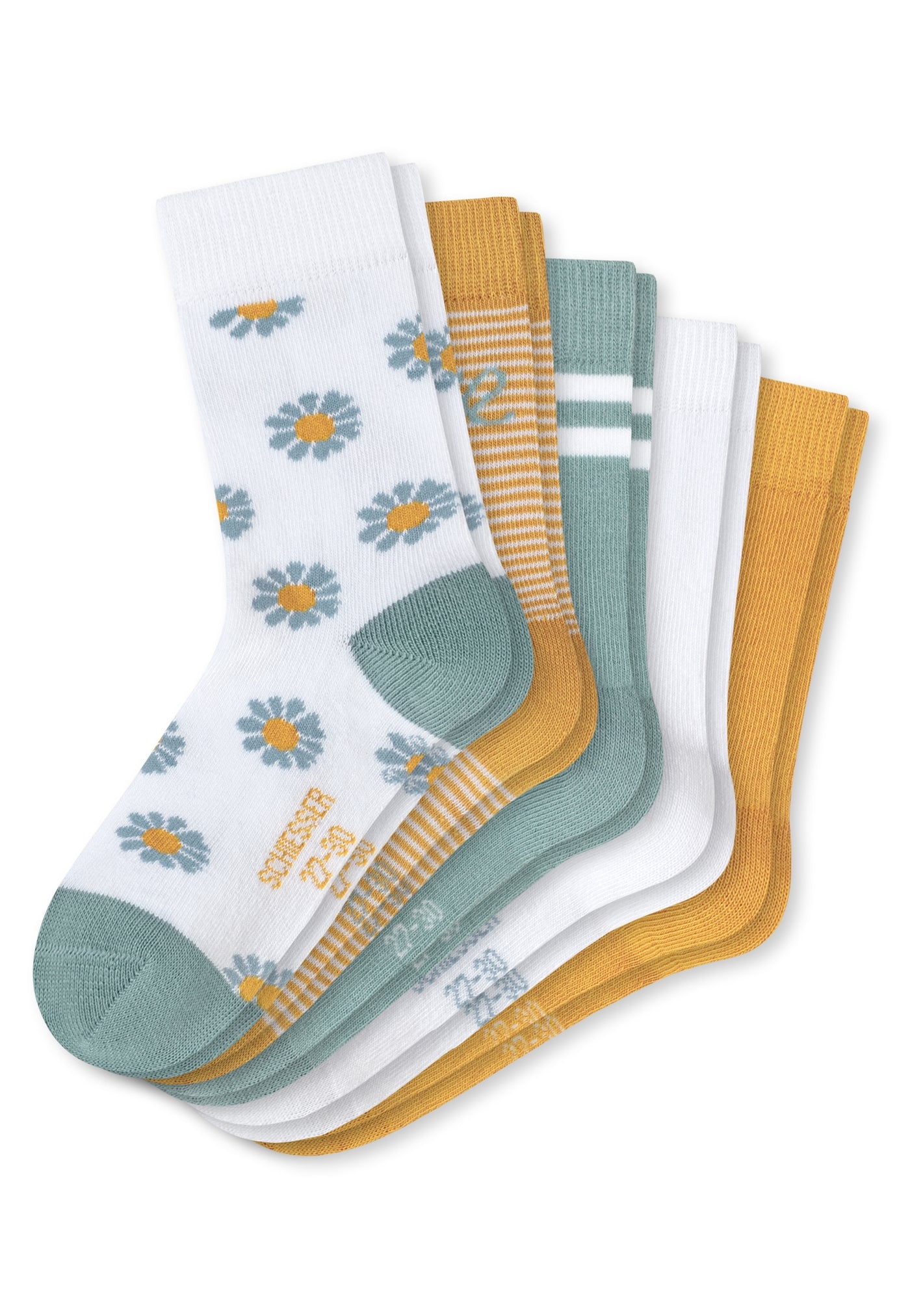 Schiesser Kids - Flowers - Socks - 5 Pack