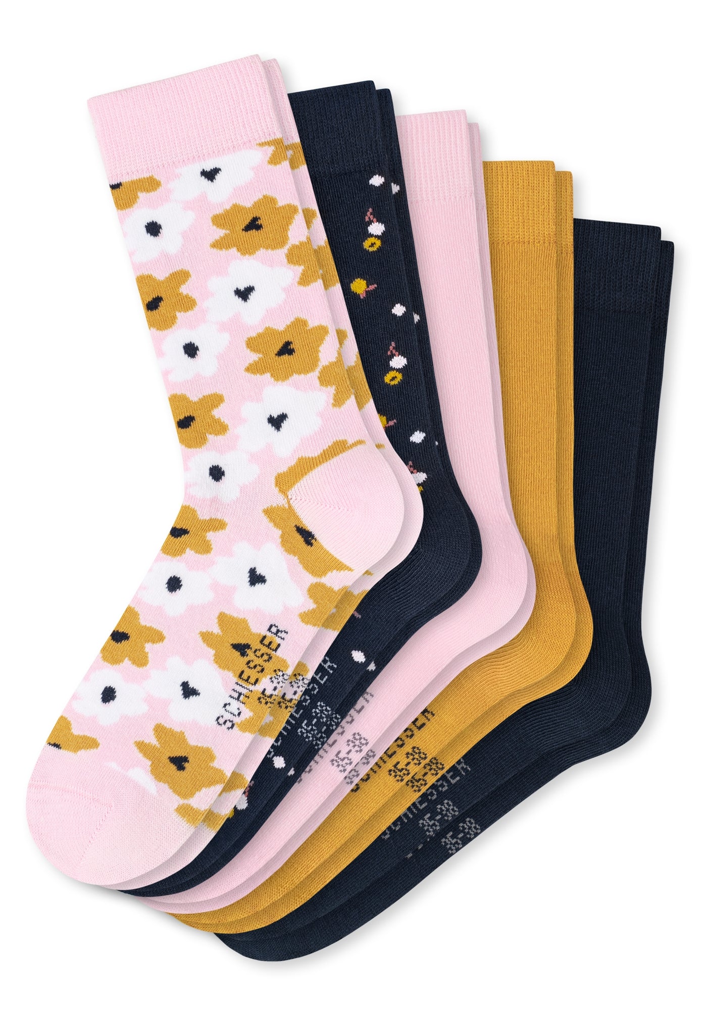 Schiesser Kids - Flowers - Socks - 5 Pack