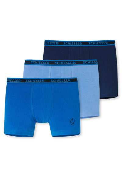 Schiesser Kids - Organic Cotton - Shorts - 3 Pack