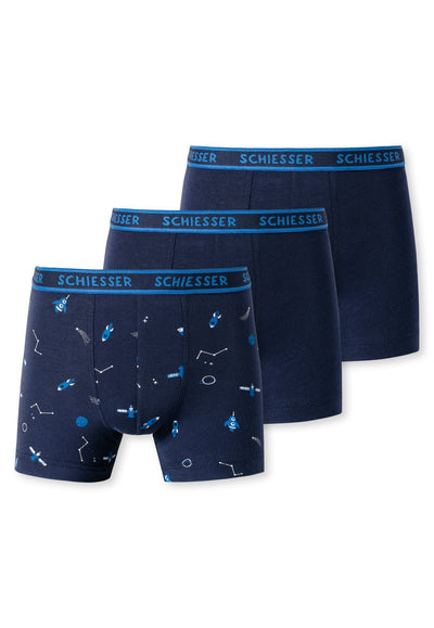 Schiesser Kids - Organic Cotton - Shorts - 3 Pack