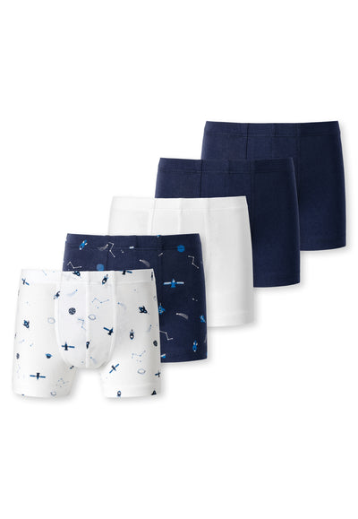 Schiesser Kids - Organic Cotton - Shorts 95/5 - 5 Pack