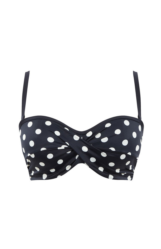 Panache - Anya Riva Spot - Bandeau Bikini Top