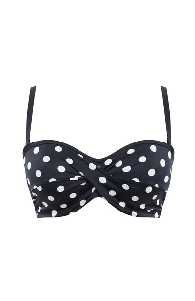 Panache - Anya Riva Spot - Bandeau Bikini Top