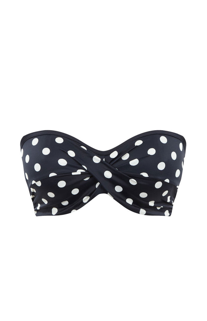 Panache - Anya Riva Spot - Bandeau Bikini Top