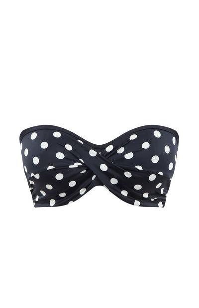 Panache - Anya Riva Spot - Bandeau Bikini Top