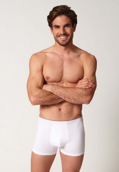 HUBER hautnah - Cotton - Boxer Pants 3 Pack