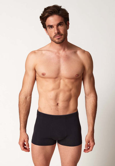 HUBER hautnah - Cotton - Boxer Pants 3 Pack