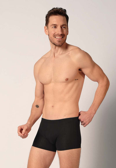 HUBER hautnah - Cotton - Boxer Pants 3 Pack