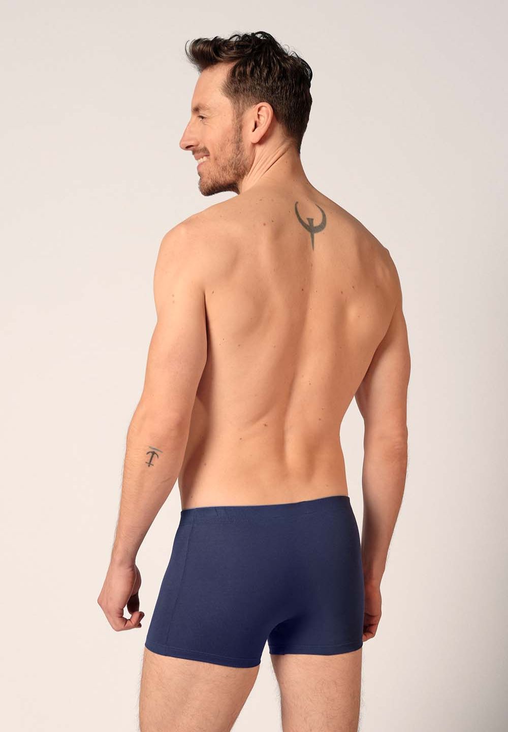 HUBER hautnah - Cotton - Boxer Pants 3 Pack