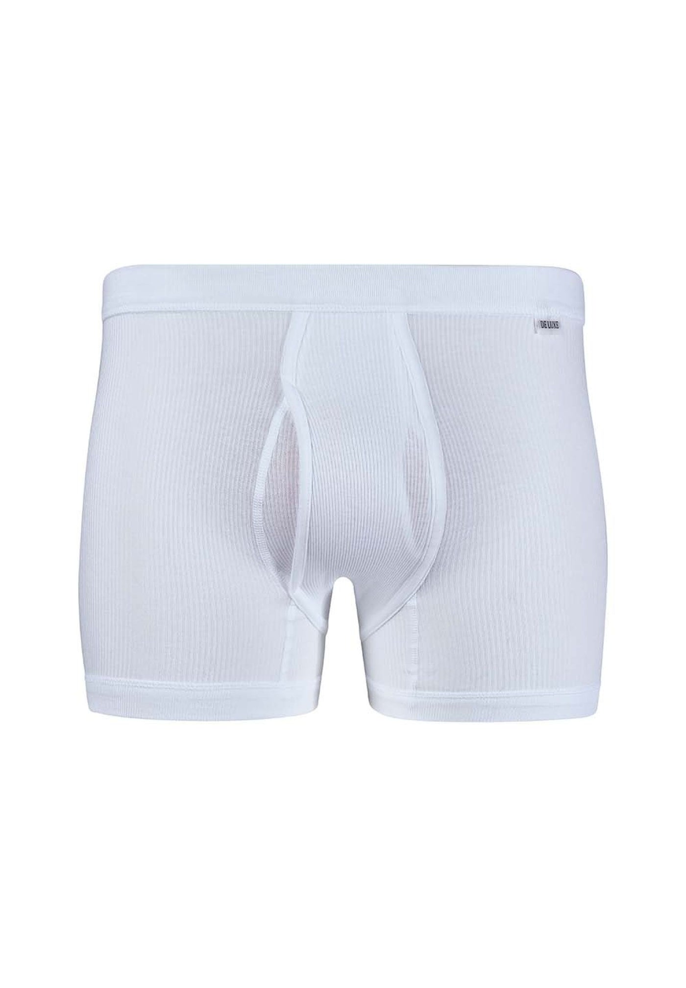 HUBER hautnah - Cotton Double Rib - Pants With Fly