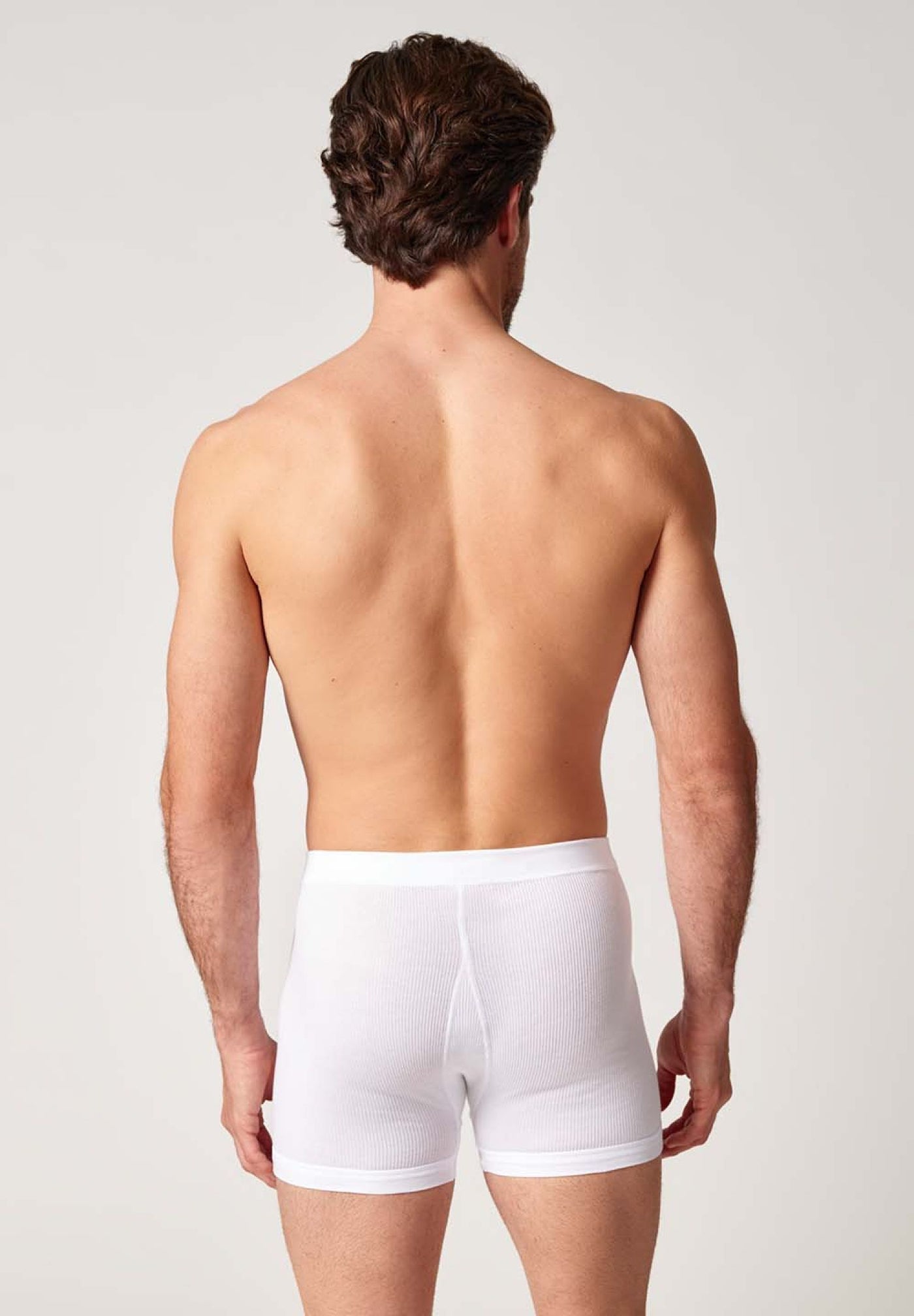 HUBER hautnah - Cotton Double Rib - Pants With Fly