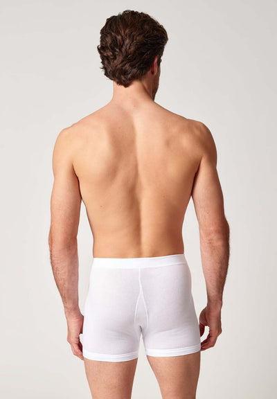 HUBER hautnah - Cotton Double Rib - Pants With Fly