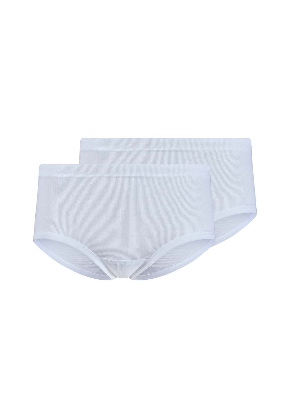 HUBER hautnah - Cotton Fine Rib - Midi Briefs 2 Pack