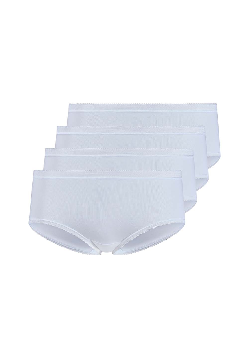 HUBER hautnah - Cotton - Midi Briefs 4 Pack