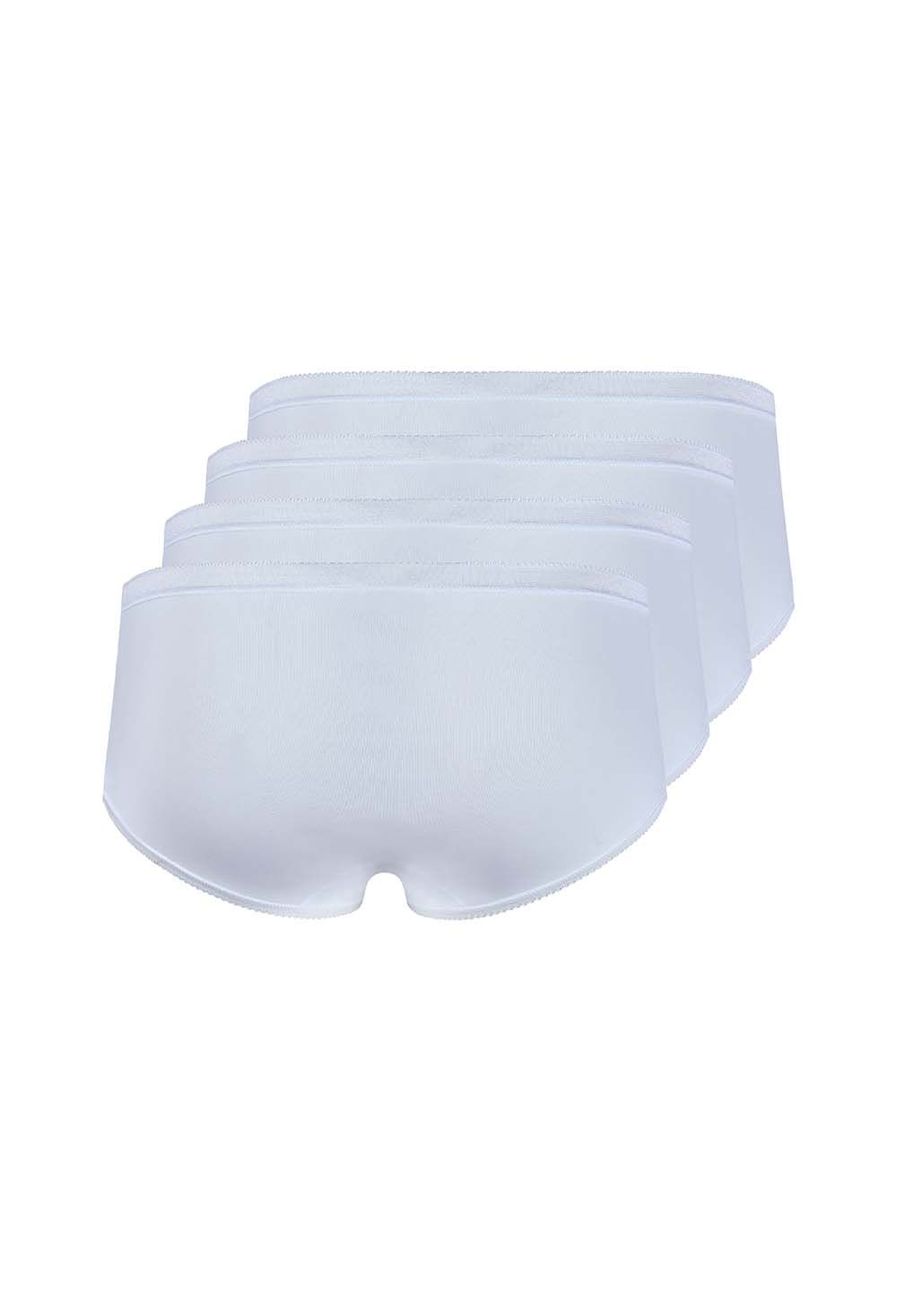 HUBER hautnah - Cotton - Midi Briefs 4 Pack
