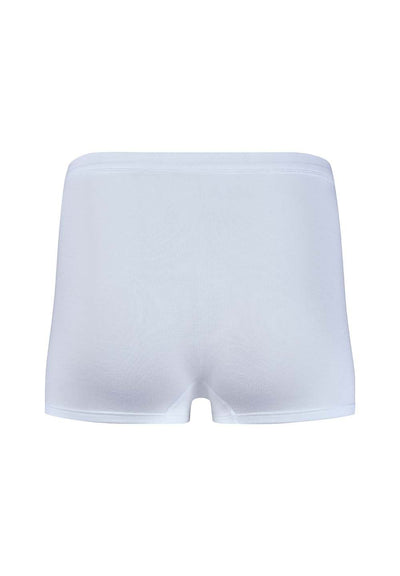 HUBER hautnah - Cotton Fine Rib - Maxi Briefs Short Leg