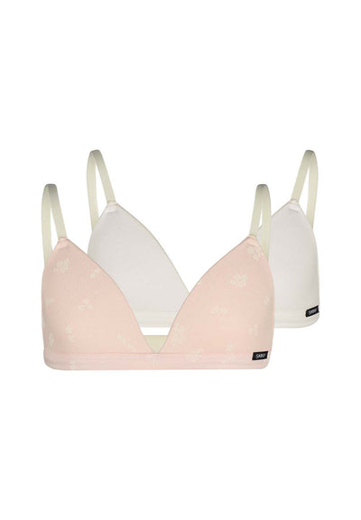 Skiny Kids - Cotton Lace - Triangle Bra Padded 2 Pack