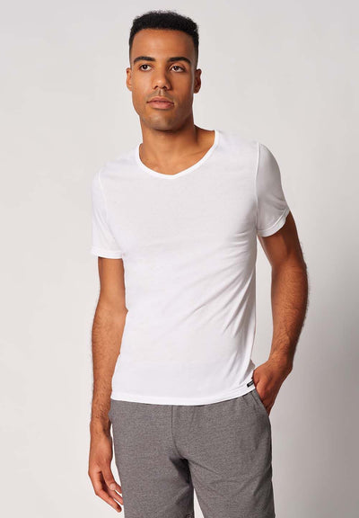 Skiny - Shirt Multipack - V-Neck T-Shirt 2 Pack