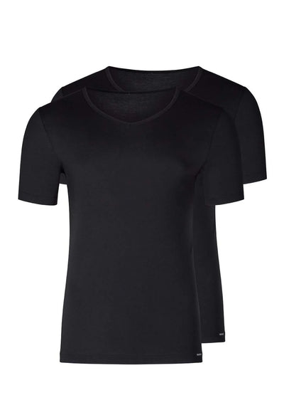 Skiny - Shirt Multipack - V-Neck T-Shirt 2 Pack