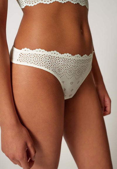 Skiny - Bamboo Lace - Thong