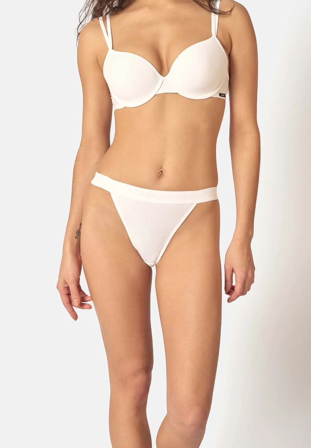 Skiny - Cotton Rib - Thong Briefs 2 Pack