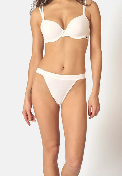 Skiny - Cotton Rib - Thong Briefs 2 Pack