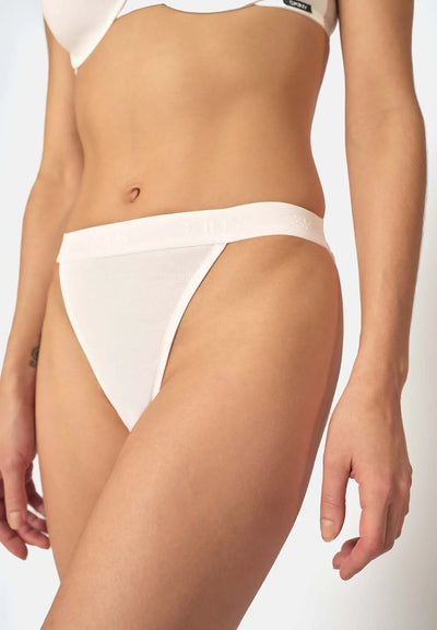 Skiny - Cotton Rib - Thong Briefs 2 Pack