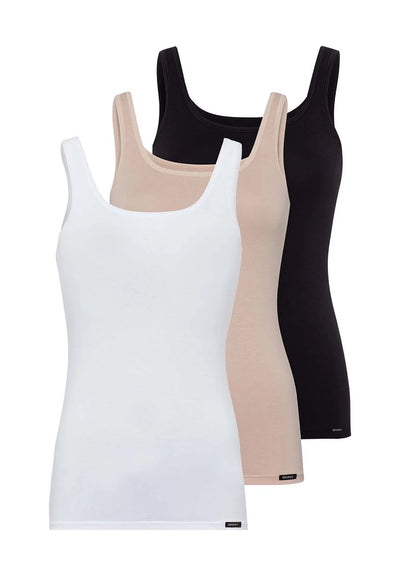 Skiny - Cotton Tank Top - Tank Top 3 Pack