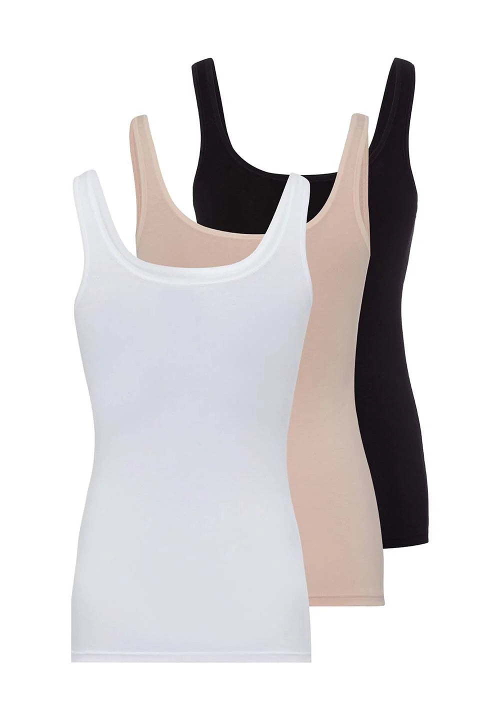 Skiny - Cotton Tank Top - Tank Top 3 Pack