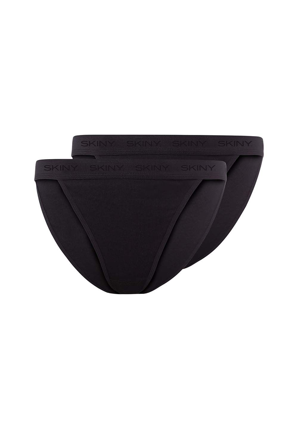 Skiny - Cotton Rib - Thong Briefs 2 Pack