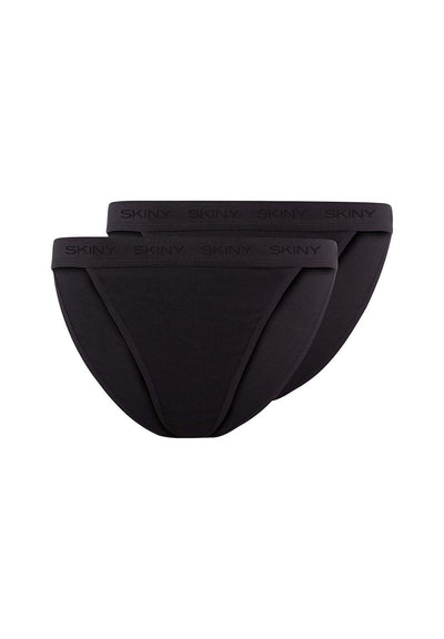 Skiny - Cotton Rib - Thong Briefs 2 Pack
