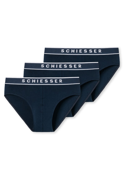 Schiesser - Organic Cotton - Rio Briefs  3 Pack