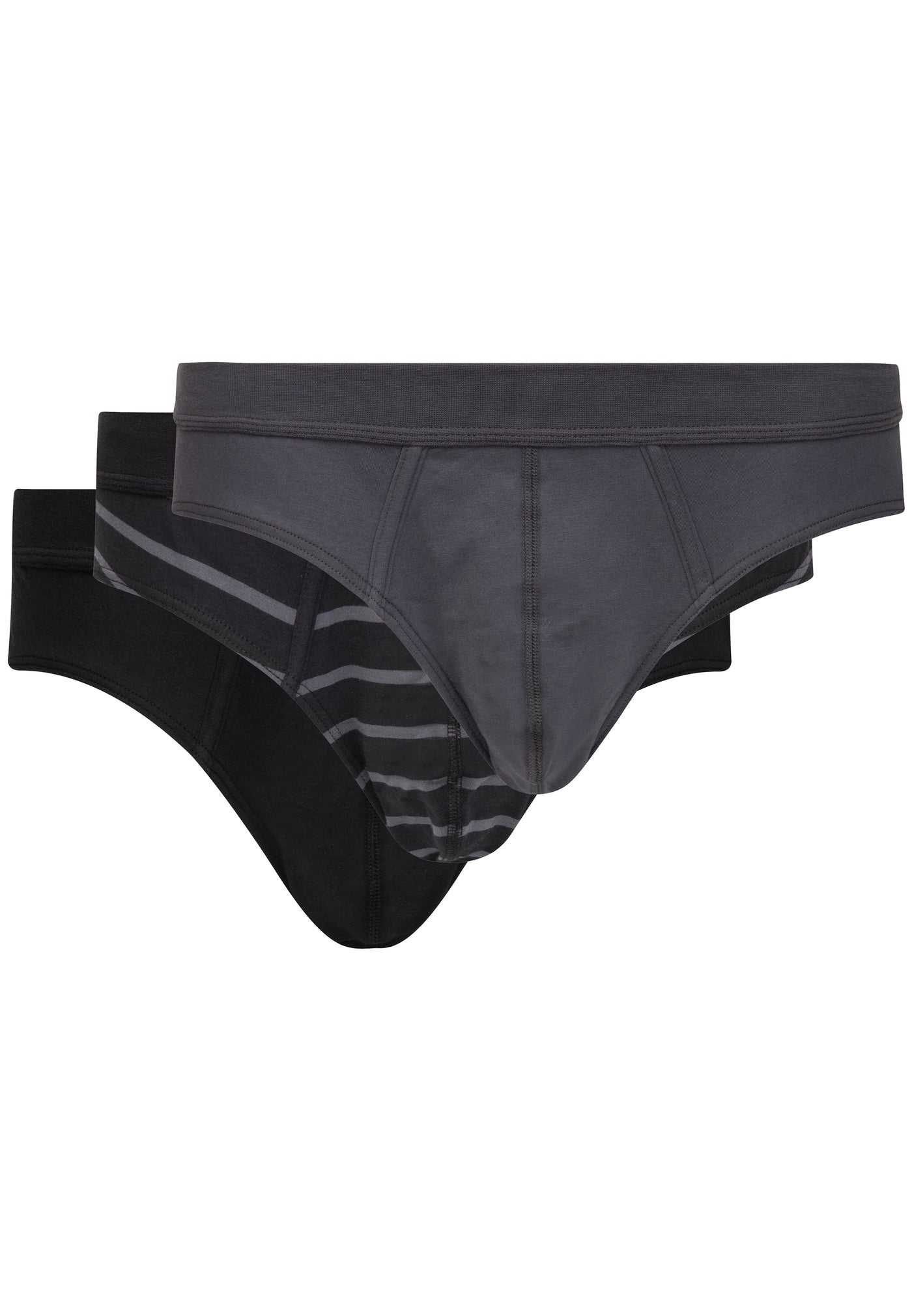 Seidensticker - Relax Cotton - Briefs 3 Pack Mix