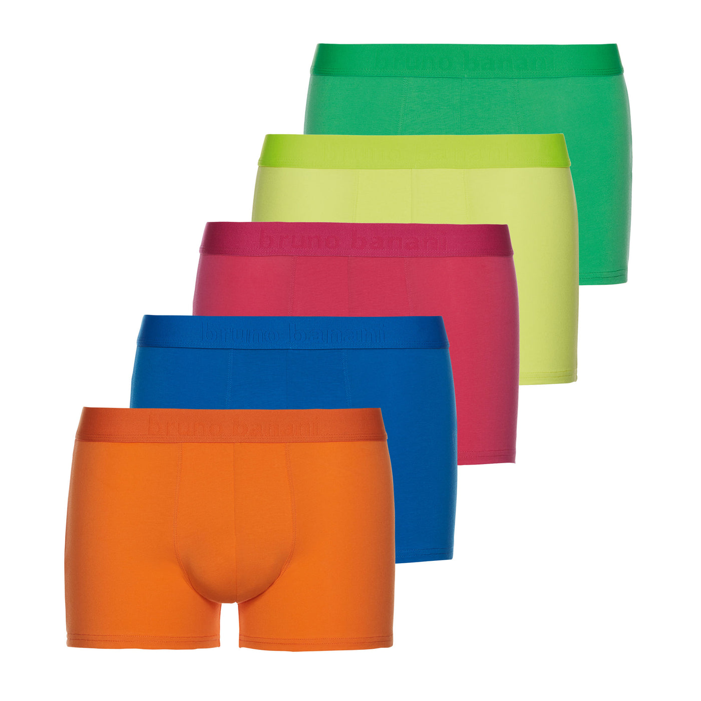 bruno banani – Neon Lights - Shorts 5 Pack
