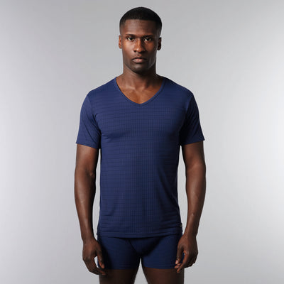 bruno banani – Check Line 2.0 – V - Shirt