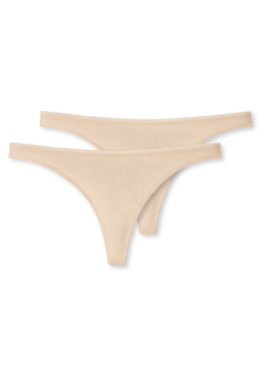 Schiesser - Organic Cotton - Thong 2 Pack
