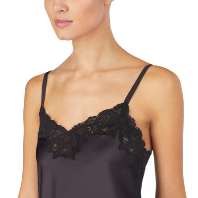 RALPH LAUREN - CORE SIGNATURE SATIN CHEMISE