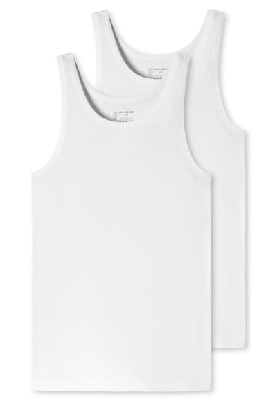 Schiesser - Organic Cotton - Shirt 0/0 2 Pack