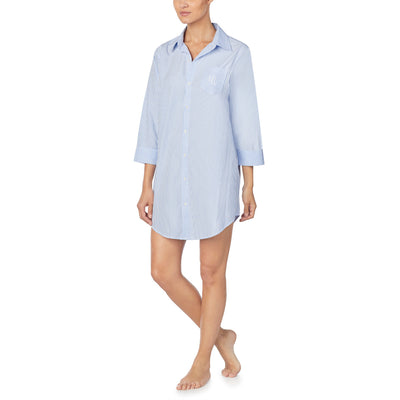 RALPH LAUREN - CORE WOVENS SLEEPSHIRT