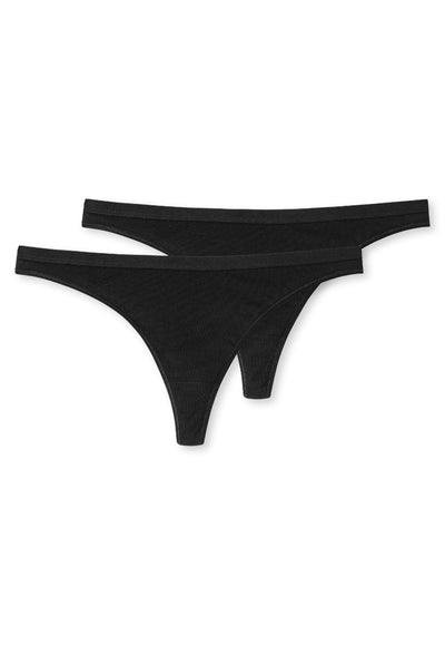 Schiesser - Organic Cotton - Thong 2 Pack