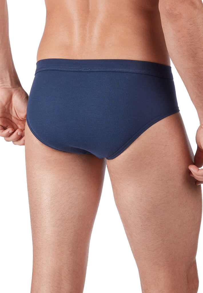 HUBER hautnah - Cotton Fine Rib - Briefs with fly